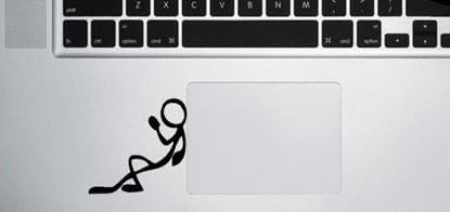 דמות מקל מדבקת מדבקות שתי חבילות מדבקה ויניל | מחשב נייד מחשב נייד מכוניות מחשב משאיות טנדרים קירות
